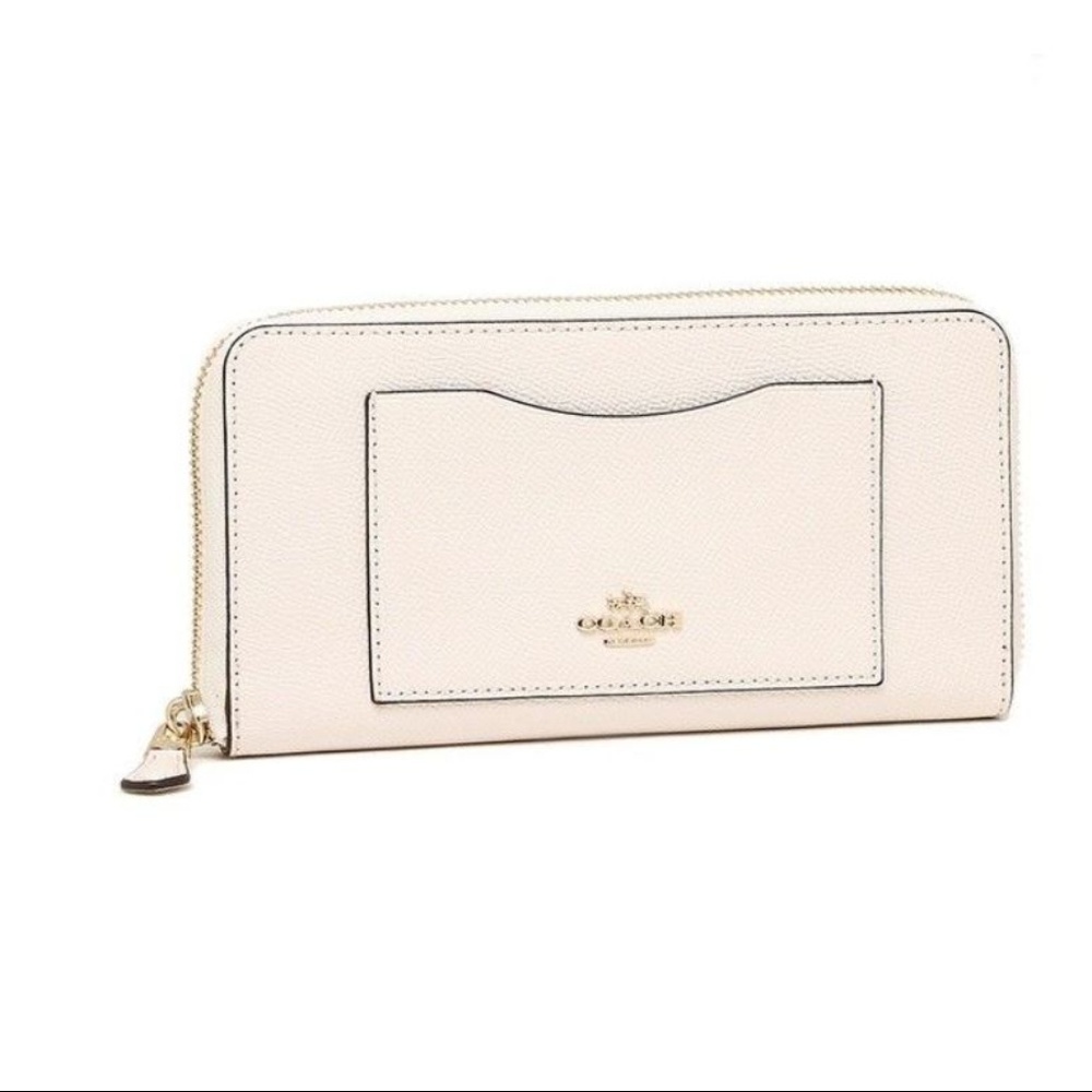 NWT Coach Crossgrain Leather Accordion Wallet